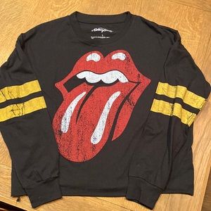 The Rolling Stone Black Long sleeve shirt size Large